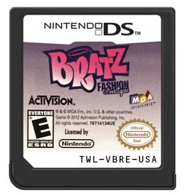 Bratz: Fashion Boutique - Cart - Front (North America) - 571x600