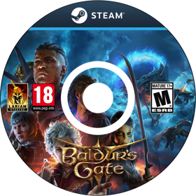 Baldur's Gate III - Disc (World) - 1423x1425