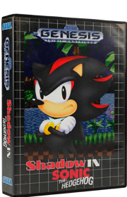 Shadow the Hedgehog in Sonic The Hedgehog - Box - 3D (World) - 729x1134