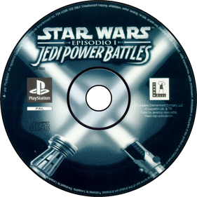 Star Wars: Episode I: Jedi Power Battles - Disc (Spain) - 1500x1500