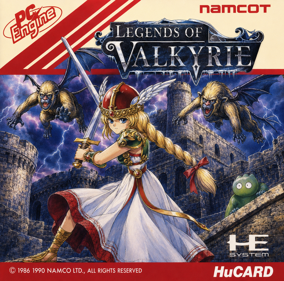Valkyrie no Densetsu - Fanart - Cart - Front (Japan) - 1261x1247