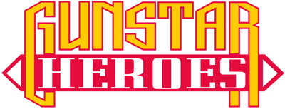Gunstar Heroes - Clear Logo (World) - 3804x1456