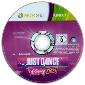 Just Dance Disney Party - Disc (Germany) - 900x900