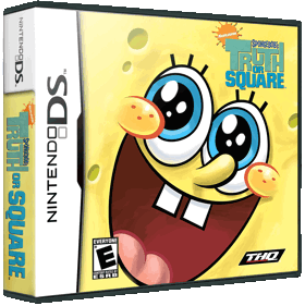 SpongeBob's Truth or Square - Box - 3D (North America) - 876x878