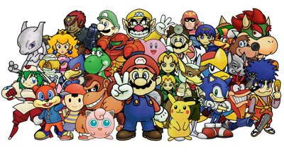 Super Smash Bros. Remix - Fanart - Background (World) - 4096x2304