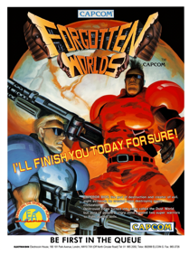 Forgotten Worlds - Fanart - Box - Front (Europe) - 893x1200