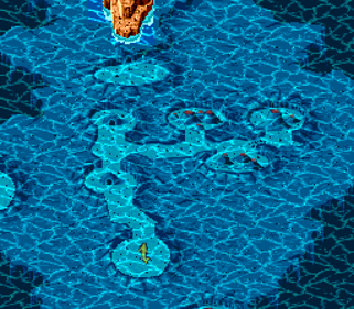 E.V.O.: Search for Eden - Screenshot - Gameplay (World) - 256x224