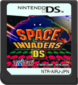 Space Invaders Revolution - Cart - Front (Japan) - 517x564