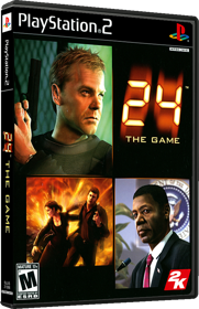 24: The Game - Box - 3D (North America) - 567x878