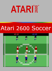 Atari 2600 Soccer - Fanart - Box - Front (North America) - 497x680