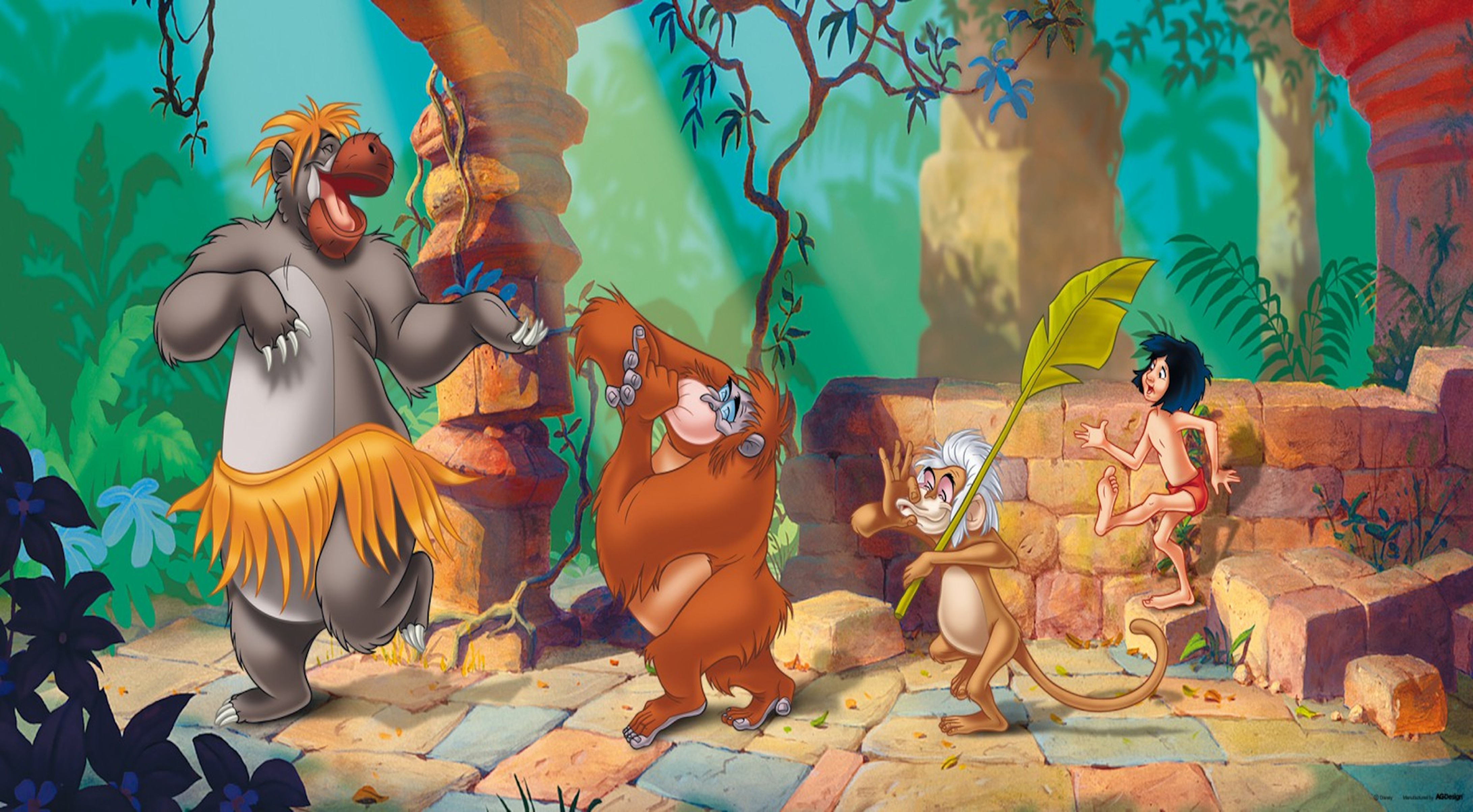 Illustration of Disney's The Jungle Book