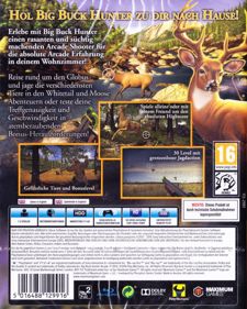 Big Buck Hunter Arcade - Box - Back (Germany) - 641x800