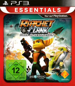Ratchet & Clank Future: Tools of Destruction - Box - Front (Germany) - 3050x3497