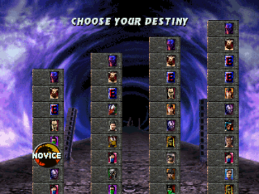 Ultimate Mortal Kombat 3 - Screenshot - Game Select (World) - 640x480