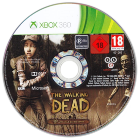 The Walking Dead: Season Two: A Telltale Games Series - Disc (Europe) - 900x900