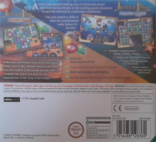 Jewel Link Double Pack: Safari Quest and Atlantic Quest - Box - Back (Europe) - 835x757