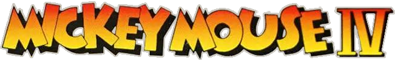 Mickey Mouse IV: Magical Labyrinth - Clear Logo (Japan) - 651x99