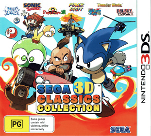 Sega 3D Classics Collection - Box - Front (Australia) - 1400x1262