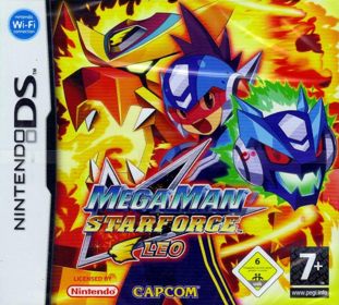 Mega Man Star Force: Leo - Box - Front (Europe) - 1359x1225