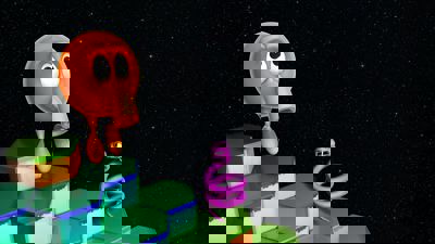 Q*bert - Fanart - Background (World) - 1920x1080