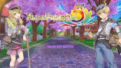 Rune Factory 5 - Screenshot - Game Title (Japan) - 1280x720