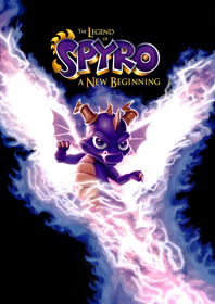 The Legend of Spyro: A New Beginning - Fanart - Box - Front (World) - 1800x2550
