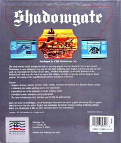 Shadowgate - Box - Back (North America) - 1249x1480