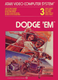 Dodge 'Em - Box - Front (Europe) - 600x823