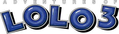 Adventures of Lolo 3 - Clear Logo (World) - 1200x352