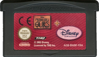 2 Games in 1: Disney Princess + Brother Bear - Cart - Front (France) - 702x408