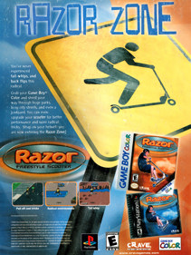 Razor Freestyle Scooter - Advertisement Flyer - Front (United States) - 1653x2200