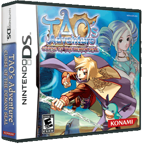 Tao's Adventure: Curse of the Demon Seal - Box - 3D (North America) - 877x879
