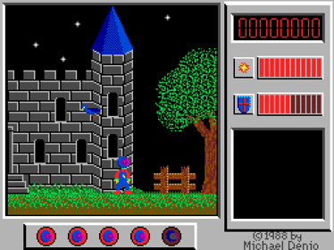 The Adventures of Captain Comic - Screenshot - Gameplay (Europe) - 512x384