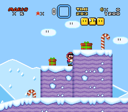 Illustration of Super Mario World: Christmas Edition