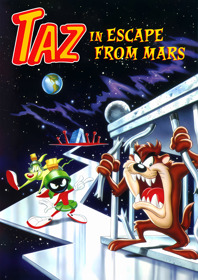 Taz in Escape from Mars - Fanart - Box - Front (World) - 1800x2550