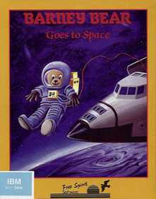 Barney Bear Goes to Space - Box - Front (United States) - 725x921