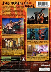Tao Feng: Fist of the Lotus - Box - Back (Australia) - 483x680