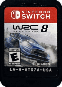 WRC 8: FIA World Rally Championship - Cart - Front (North America) - 635x898