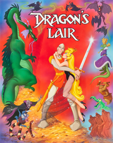 Dragon's Lair - Fanart - Box - Front (World) - 1790x2270