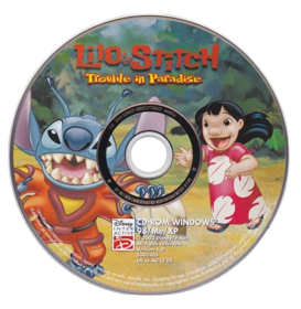 Disney's Lilo & Stitch: Trouble in Paradise - Disc (United Kingdom) - 493x506