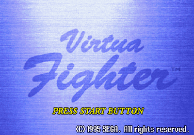Virtua Fighter - Screenshot - Game Title (North America) - 640x448