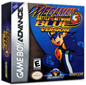 Mega Man Battle Network 3: Blue Version - Box - 3D (North America) - 1016x998