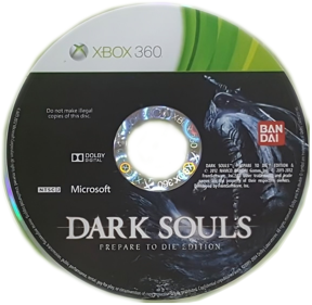 Dark Souls: Prepare to Die Edition - Disc (Japan) - 1000x975