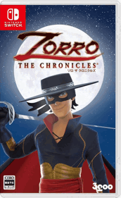 Zorro: The Chronicles - Box - Front - Reconstructed (Japan) - 917x1496