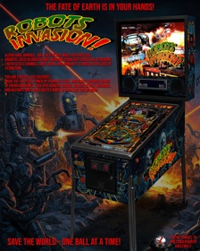 Robots Invasion - Advertisement Flyer - Front (World) - 2400x3000