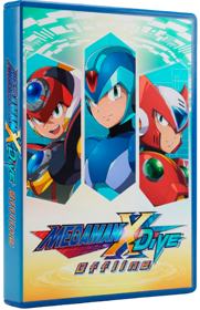 Mega Man X DiVE Offline - Box - 3D (World) - 1134x1756