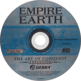 Empire Earth: The Art of Conquest - Disc (France) - 757x758