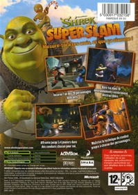Shrek SuperSlam - Box - Back (France) - 483x680