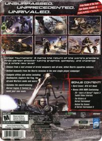 Unreal Tournament III: Black Edition - Box - Back (World) - 583x800