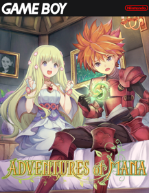 Final Fantasy Adventure - Fanart - Box - Front (North America) - 500x646